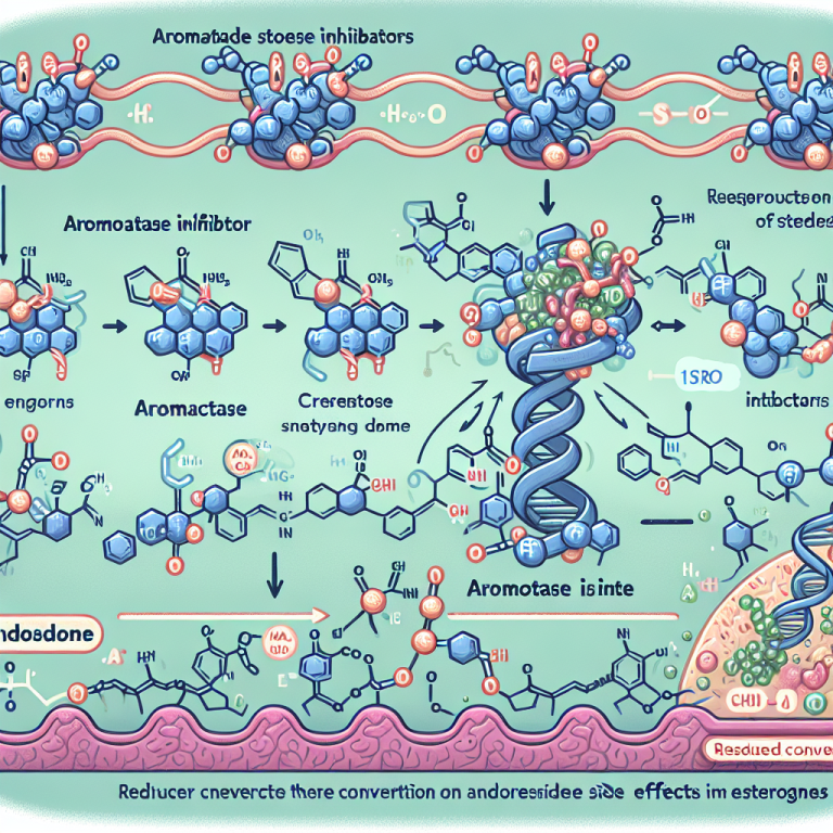 Inhibiteurs de l'aromatase as a means to minimize estrogenic side effects of steroids