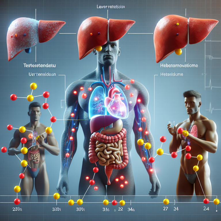 Effet du propionate de testostérone sur le métabolisme hépatique