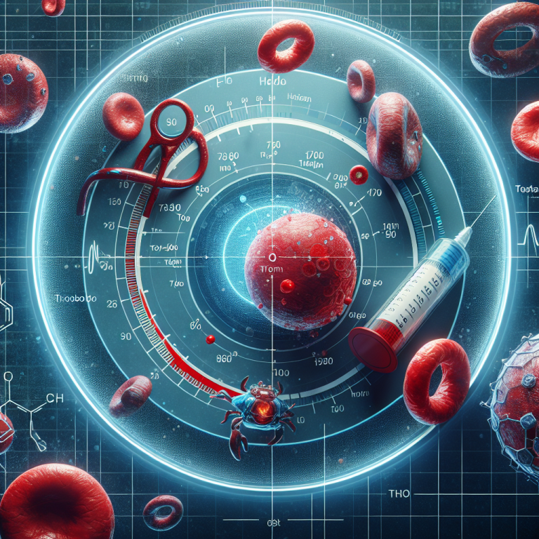 Effet du propionate de testostérone sur le taux de thromboglobuline