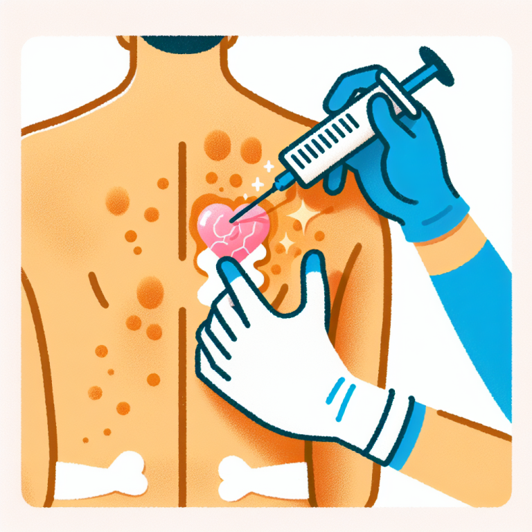 Injection de stanozolol et traitement pour le soulagement de la coloration