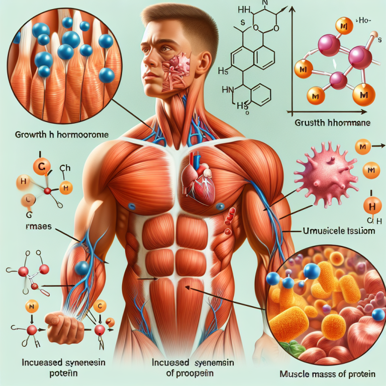 Rôle de l'hormone de croissance dans la prise de masse musculaire