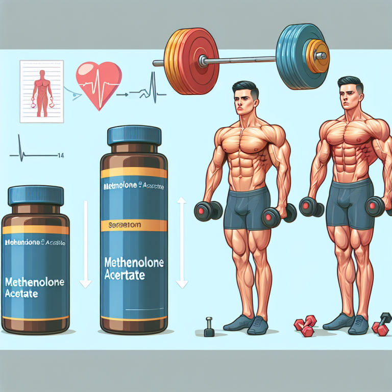 Acétate de méthénolone et modifications de la composition corporelle pendant l'entraînement