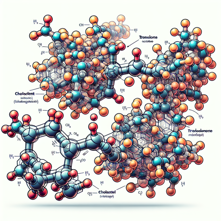 Acétate de trenbolone et cholestérol