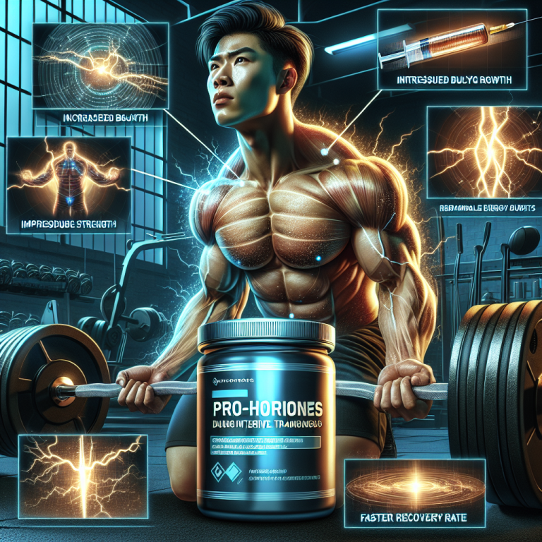 Caractéristiques de l'utilisation de la prohormone lors d'entraînements intensifs