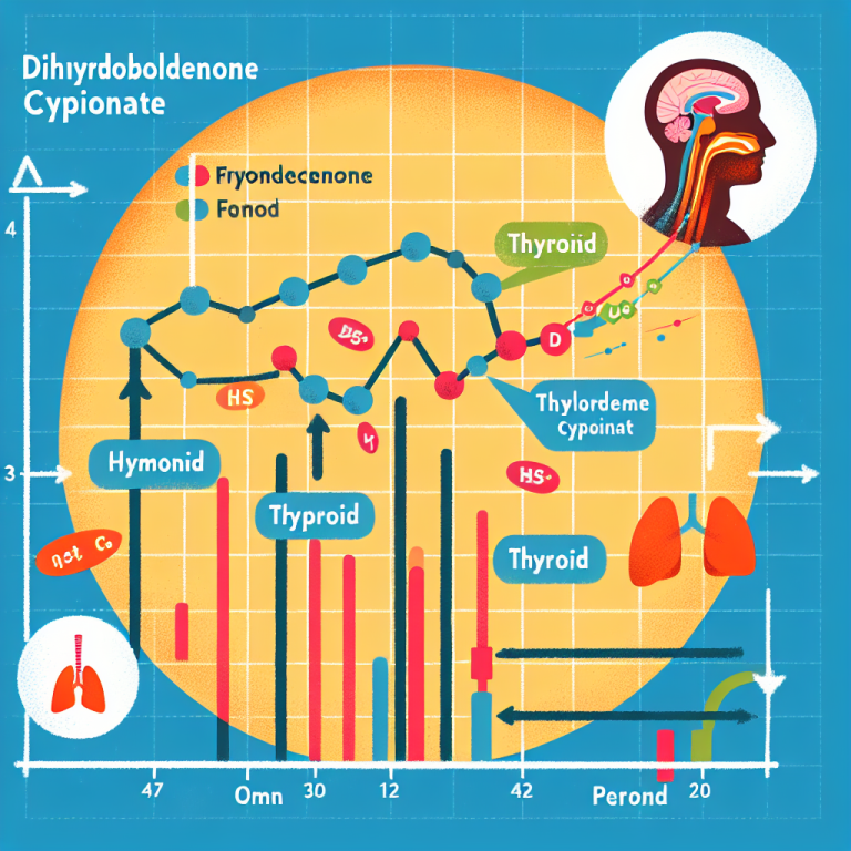 Comment le cypionate de dihydroboldenone modifie le profil hormonal de la thyroïde