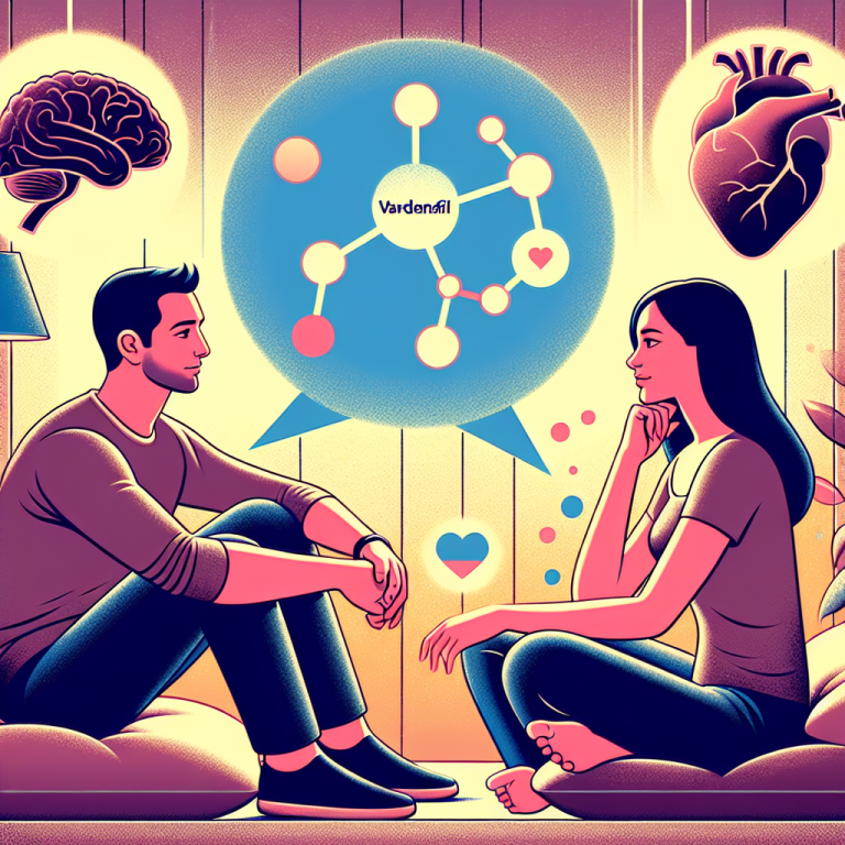 Comment le Vardenafil affecte-t-il l'ouverture intime dans la communication
