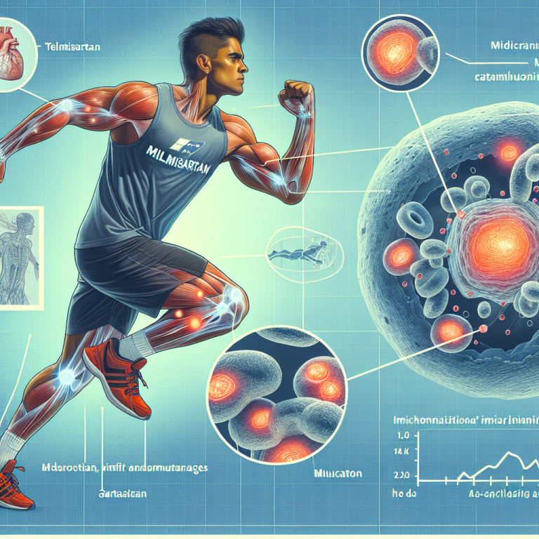 Le telmisartan et l'amélioration de la fonction mitochondriale chez les sportifs