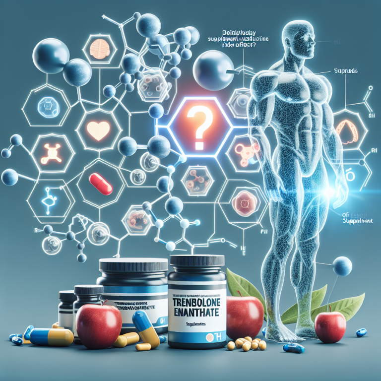 Les effets secondaires de l'Enanthate de trenbolone peuvent-ils être réduits par des suppléments