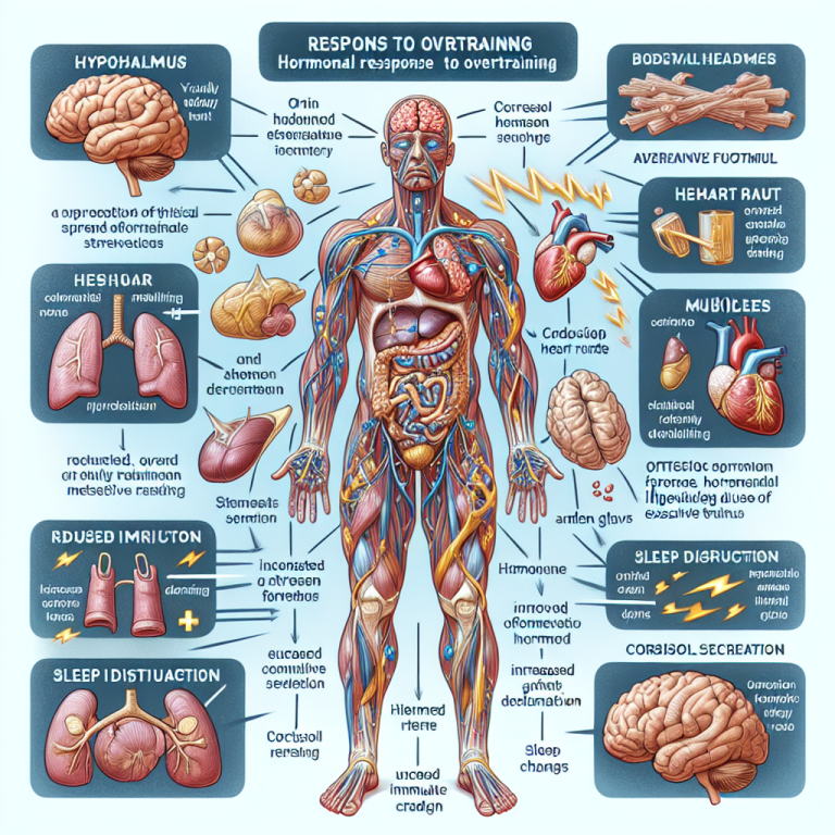 Réponse hormonale de l'organisme au surentraînement