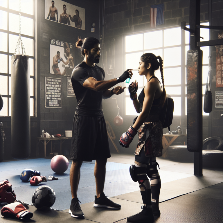 Sprays nasaux dans les sports de combat : réduire le stress par la respiration