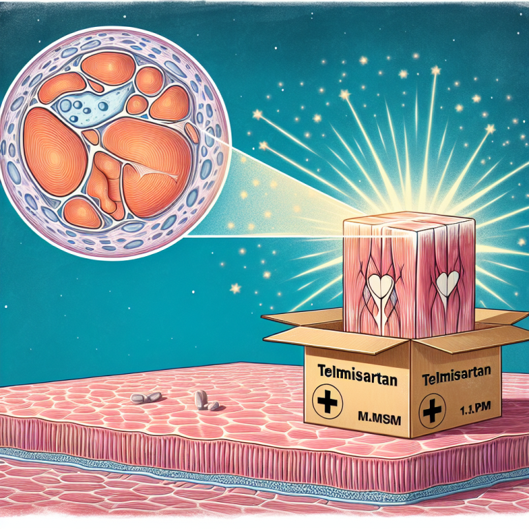 Telmisartan et prévention des cicatrices musculaires
