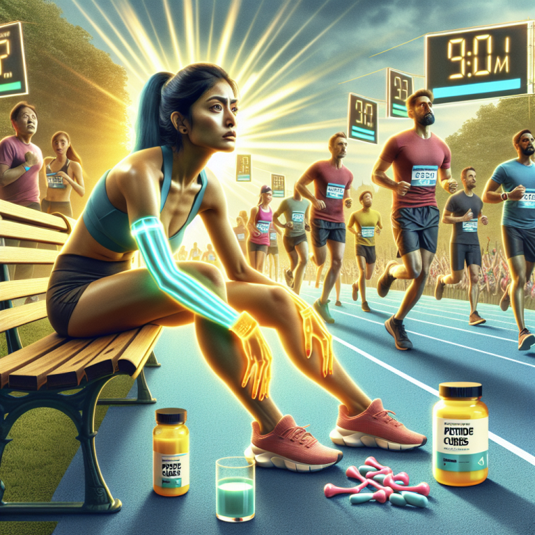 Utilisation des cures de peptides pour faciliter la récupération après un marathon