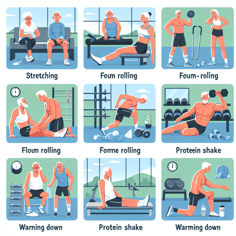 Caractéristiques de la récupération chez les athlètes âgés