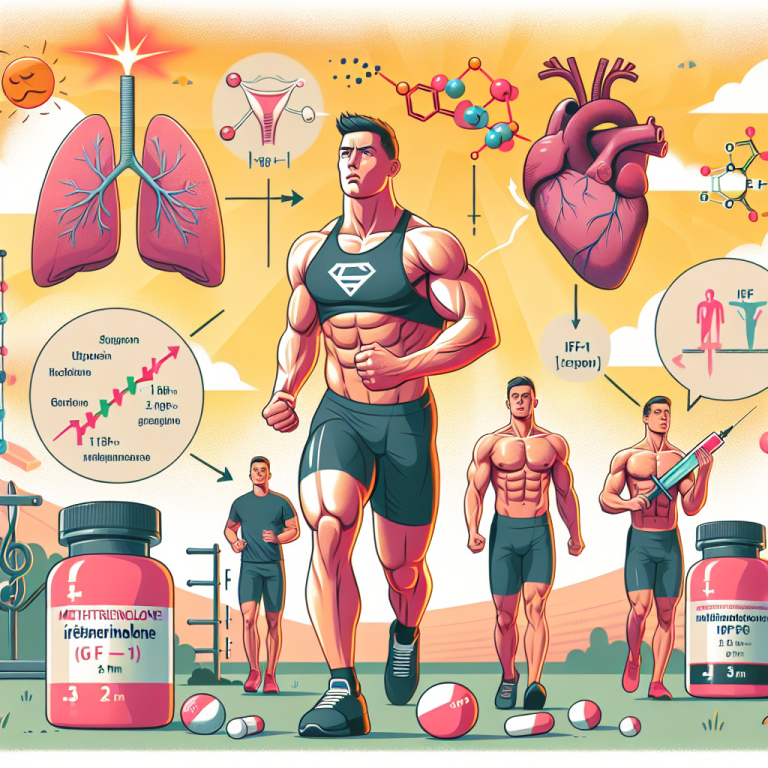 Effet de la méthyltrenbolone sur les taux d'IGF-1 chez les athlètes