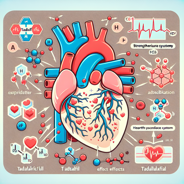 Effet du tadalafil sur le renforcement du système cardiovasculaire