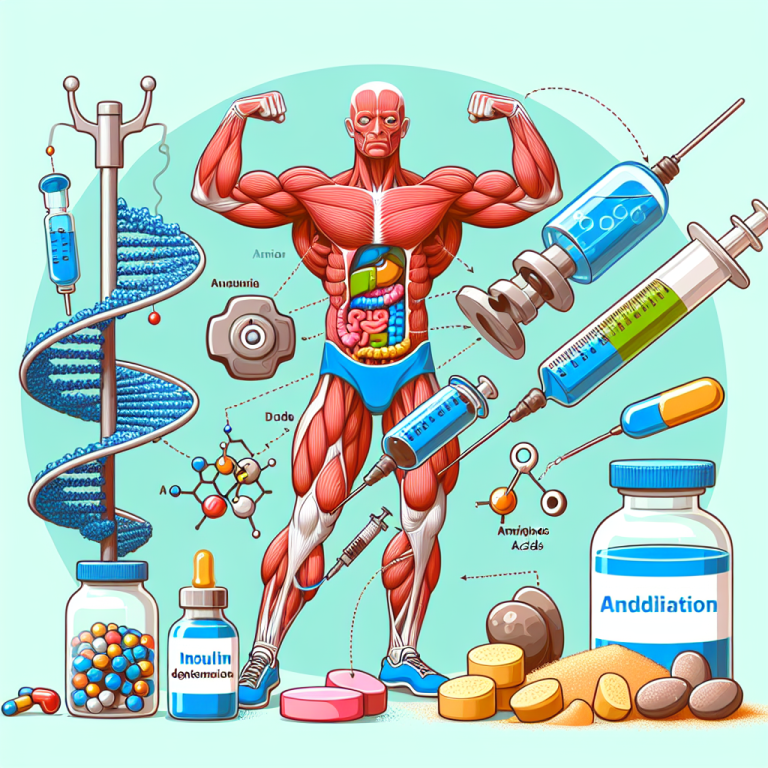Insuline en association avec les acides aminés : mécanismes d'action